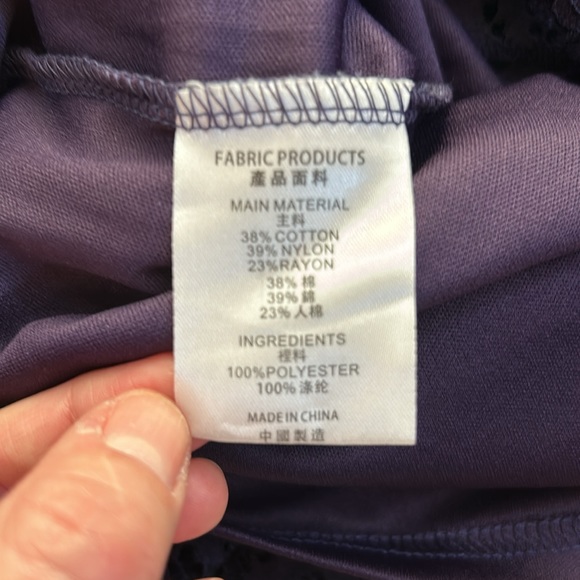 Miusol Deep Purple Retro Lace Dress | Large - Picture 9 of 9